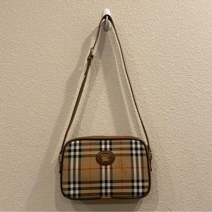 Burberry Nova Check Shoulder Bag (Vintage)
